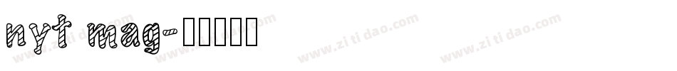 nyt mag字体转换